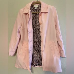Merona Pink Raincoat Size Medium